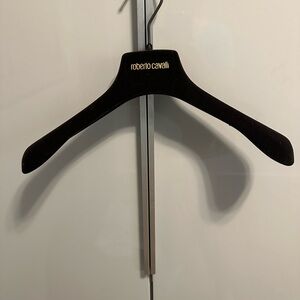 Roberto Cavalli Black Velvet Hanger